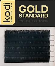 Парфумерія, косметика Накладні вії Gold Standart C 0.07 (6 рядів: 10 мм) - Kodi Professional