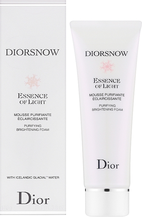 Очищающая пенка для лица - Dior Diorsnow Essence of Light Purifying Brightening — фото N2