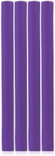Духи, Парфюмерия, косметика Бигуди-папильоты из неопрена, 4 шт, фиолетовые - Top Choice