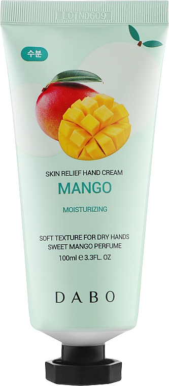 Крем для рук з екстрактом манго - Dabo Skin Relife Hand Cream Mango — фото N1