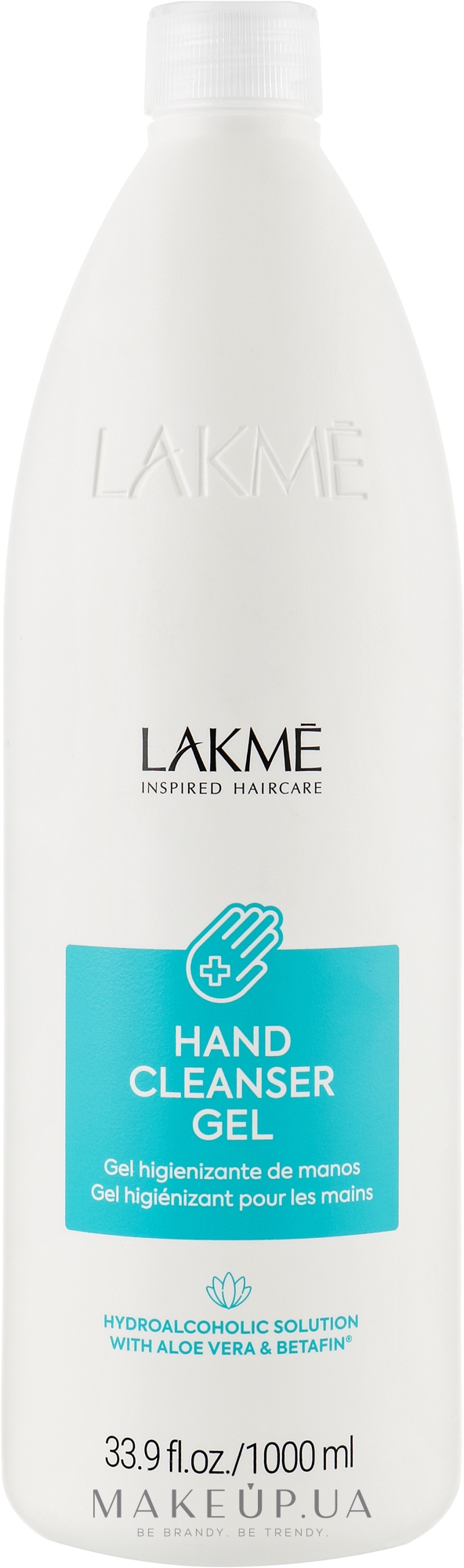 Дезинфицирующий гель для рук - Lakme Hand Sanitizer — фото 1000ml