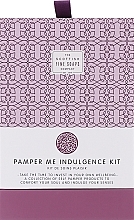 Духи, Парфюмерия, косметика Набор - Scottish Fine Soaps Pamper Me Indulgence Kit (bath/soak/100ml + butter/75ml +candle)