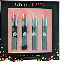 Духи, Парфюмерия, косметика Набор - Cosmetic 2K Make Up Lets get Kissed! Set (lipstick/4 x 2.7g)