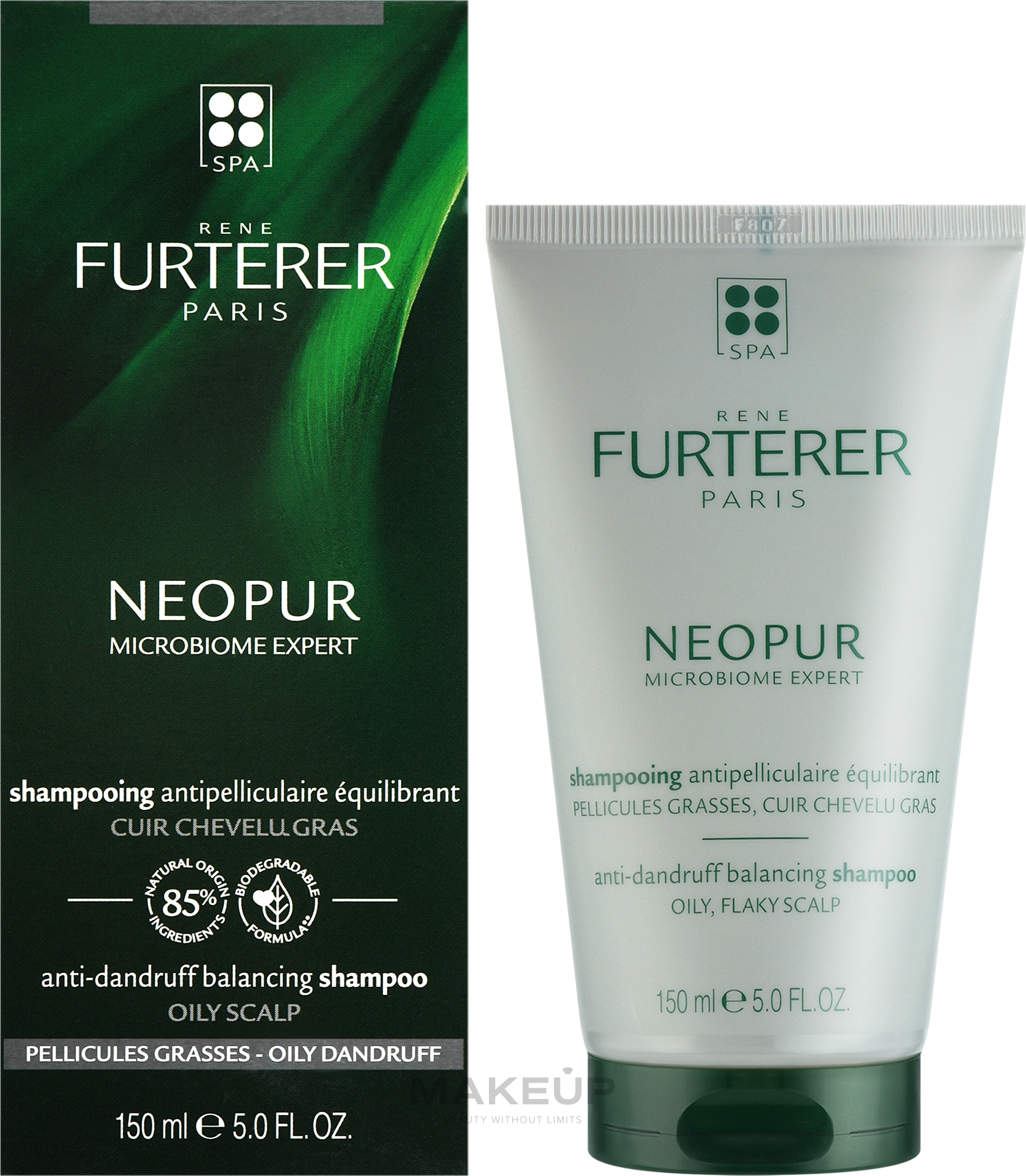 Шампунь проти жирної лупи - Rene Furterer Neopur Anti-Dandruff Shampoo — фото 150ml