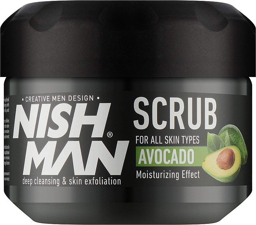 Скраб для лица - Nishman Natural Avocado Face Scrub — фото N3