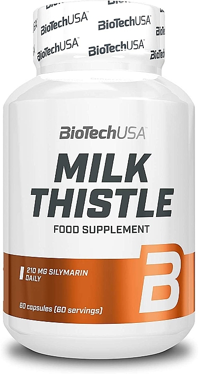 Харчова добавка "Розторопша плямиста" - BiotechUSA Milk Thistle — фото N1