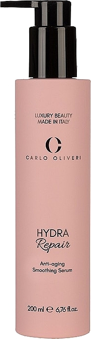 Антивозрастная разглаживающая сыворотка для волос - Carlo Oliveri Hydra Repair Anti-Aging Smoothing Serum  — фото N1