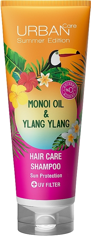 Шампунь для волосся з моної та іланг-ілангом - Urban Care Monoi & Ylang Ylang Hair Shampoo — фото N1