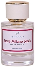 Avenue Des Parfums Style Milano Black - Парфюмированная вода (тестер с крышечкой) — фото N1