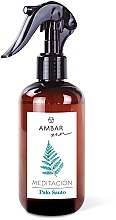 Ароматичний спрей для дому - Ambar Zen Meditacion Palo Santo Home Spray — фото N1