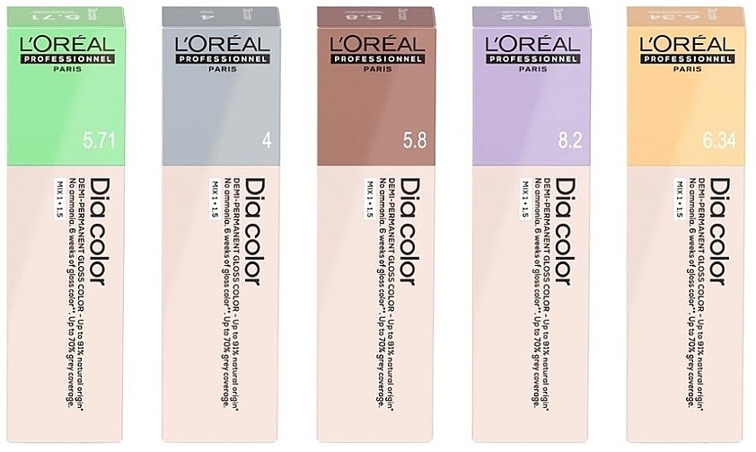 Фарба для волосся - L'Oreal Professionnel Dia Color Demi-Permanent Gloss Color — фото N2