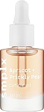 Масло для кутикулы успокаивающее Абрикос + Опунция - SMPLX Apricot & Prickly Pear Soothing Cuticle Oil — фото N1