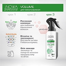 Молочко-спрей для надання об'єму - JNOWA Professional 4 Volume Lotion — фото N2
