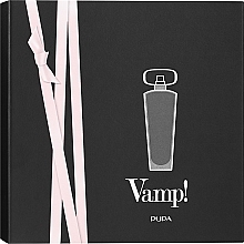 Pupa Vamp Black - Набор (edp/50ml + nail/polish/9ml) — фото N1