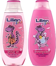 Набір - Lilien Girls Set (shampoo/400 ml + sh/gel/400 ml) — фото N2