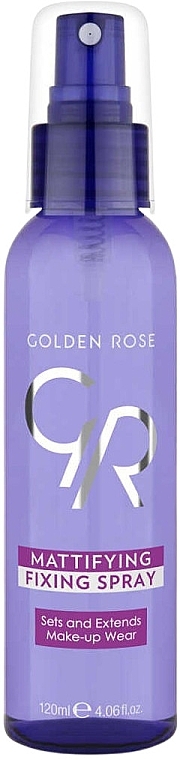 Матирующий спрей для фиксации макияжа - Golden Rose Mattifying Fixing Spray — фото N1