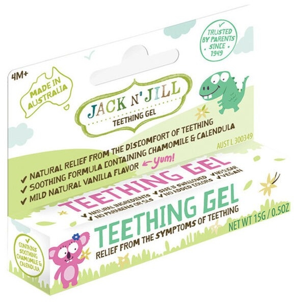 Обезболивающий гель для десен - Jack N' Jill Natural Teething Gel — фото N1