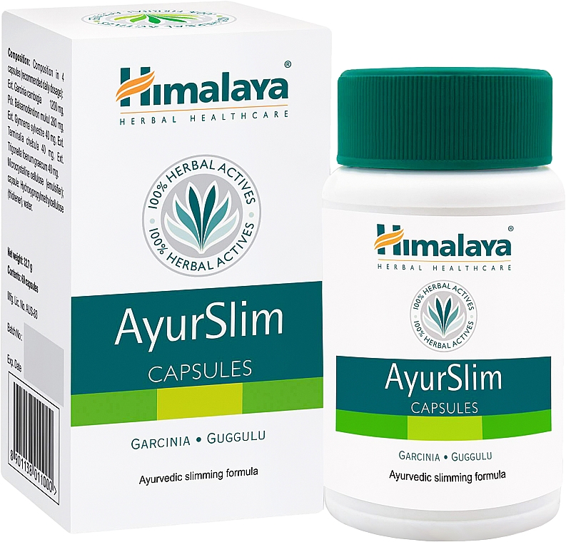 Пищевая добавка "Аюрслим" - Himalaya Herbals AyurSlim