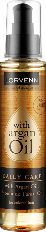 Масло для всех типов волос - Lorvenn Argan Oil Daily Care