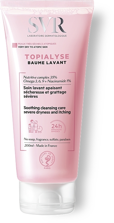Очищувальний засіб для обличчя і тіла - SVR Topialyse Baume Lavant — фото N5