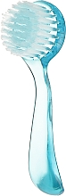 Щітка з ручкою для видалення пилу, кругла, синя - Siller Professional — фото N1