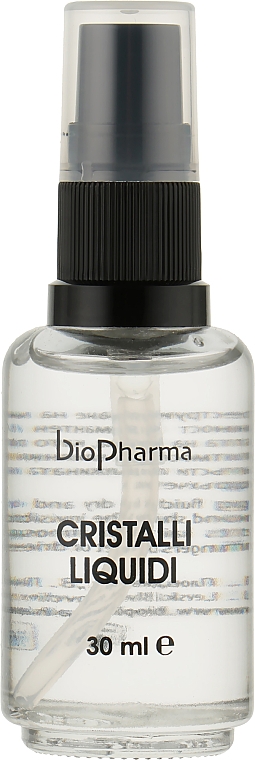 Жидкие кристаллы с льняным маслом и пантенолом - Biopharma Bio Oil Crystals — фото N1