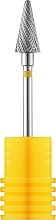 Парфумерія, косметика Фреза твердосплавна "Конус", 161 110 060, жовта - Nail Drill