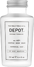 Парфумерія, косметика Гель для душу "Вишукана шавлія" - Depot 601 Sartorial Sage Gentle Body Wash