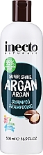 Увлажняющий шампунь для волос с аргановым маслом - Inecto Naturals Argan Shampoo — фото N3