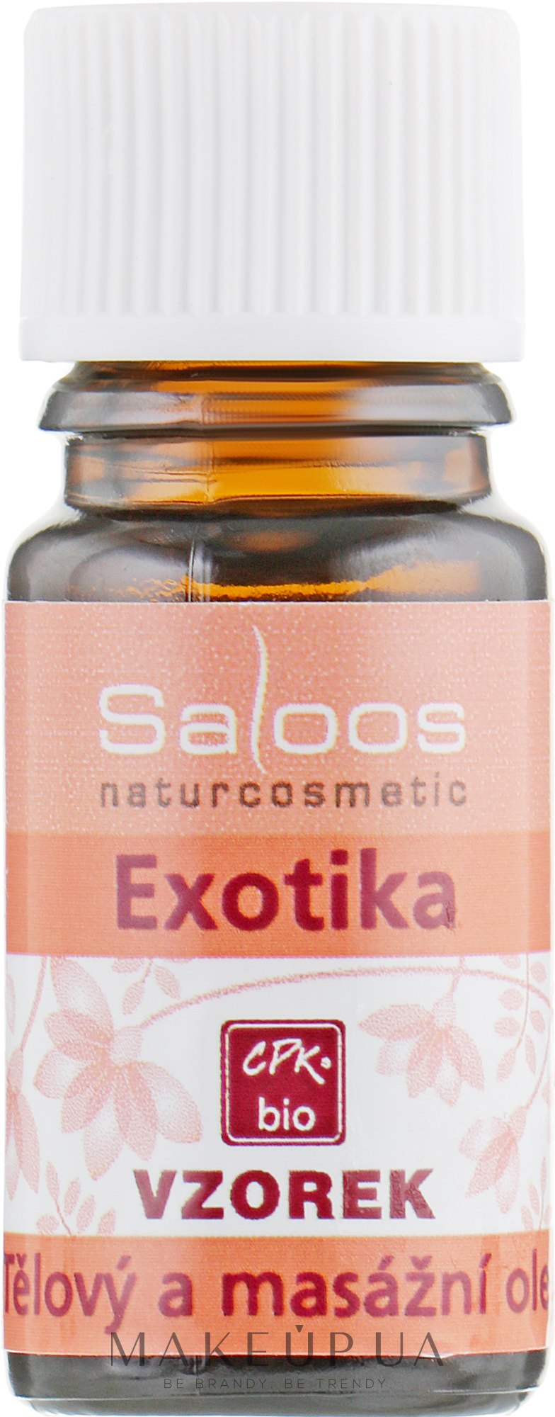 Массажное масло "Экзотик" - Saloos Bio Wellness Massage Oil (пробник) — фото 5ml