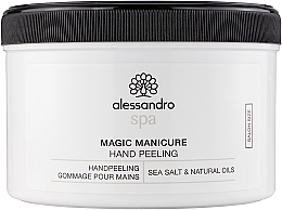Духи, Парфюмерия, косметика Пилинг для рук - Alessandro International Spa Magic Manicure Hand Peeling Salon Size