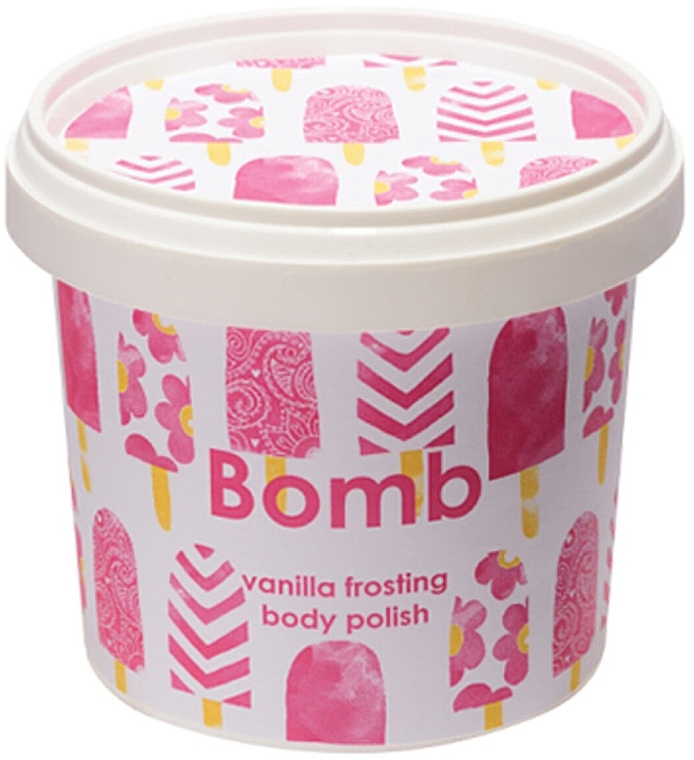 Пілінг у душі "Ванільна глазур"  - Bomb Cosmetics Vanilla Frosting Body Polish — фото N1