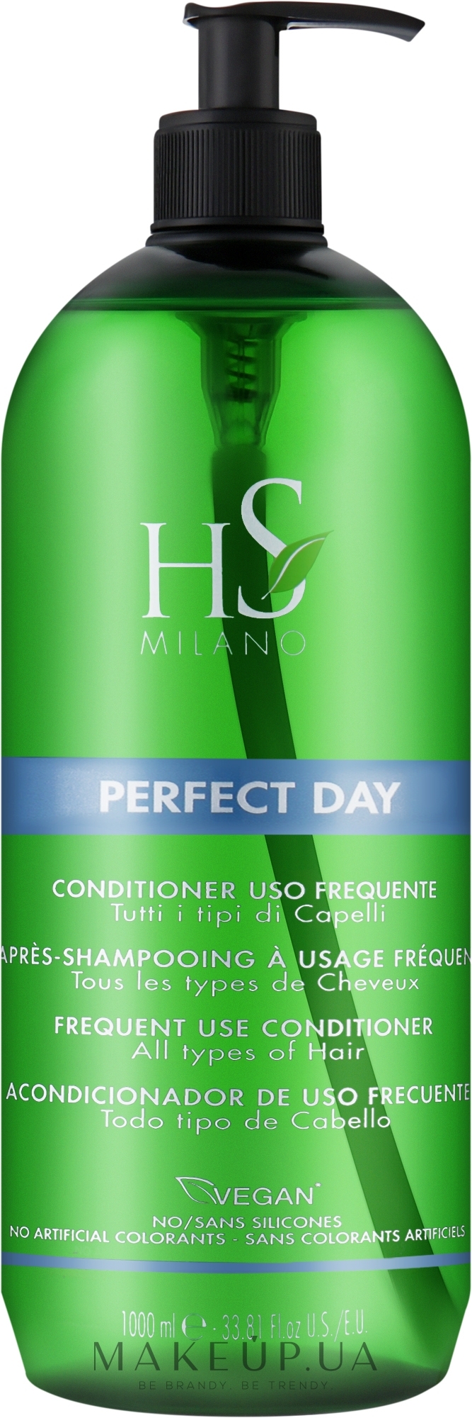 Кондиционер для всех типов волос - Hs Milano Perfect Day Conditioner — фото 1000ml