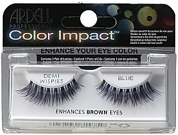 Духи, Парфюмерия, косметика Накладные ресницы - Ardell Color Impact Demi Wispies Blue Eyelashes