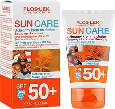 Солнцезащитный крем для загара SPF50+ - Floslek Sun Protection Cream SPF50+ — фото N2