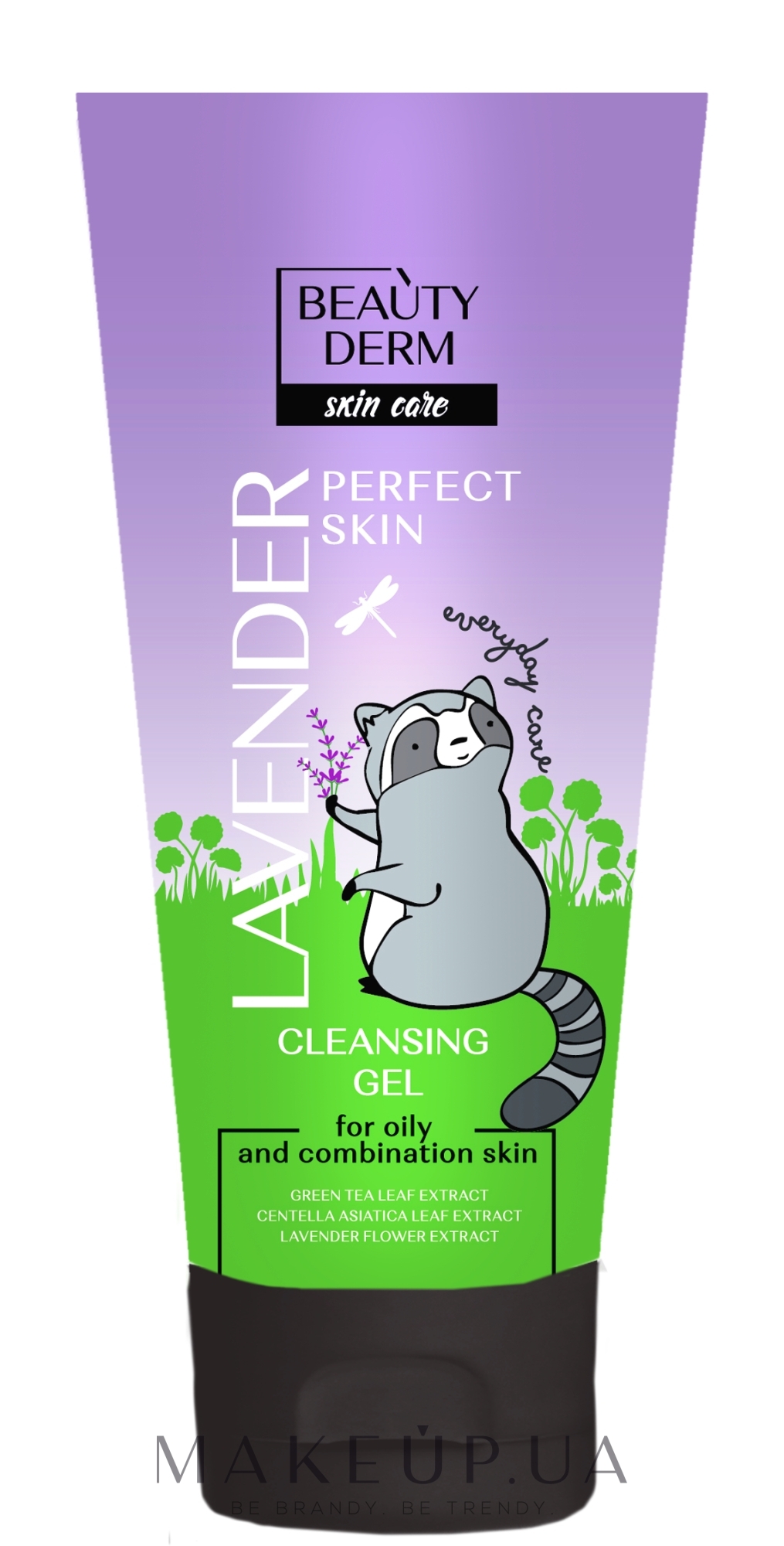 Гель для умывания с экстрактами лаванды и азиатской центеллы - Beauty Derm Skin Care Lavender — фото 150ml