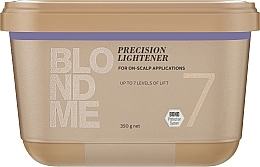 Осветляющий Бондинг-порошок - Schwarzkopf Professional BLONDME Precision Lightener 7 — фото N2