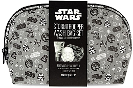 Духи, Парфюмерия, косметика Набор - Mad Beauty Star Wars (fizzer/1pcs + puff/1pcs + bag/1pcs + gel/75ml)