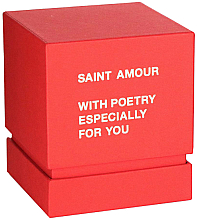 Духи, Парфюмерия, косметика Poetry Home L'etreinte de Paris Red Box - Парфюмированная свеча