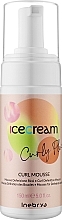 Мусс для укладки вьющихся волос - Inebrya Ice Cream Pro-Volume Mousse Conditioner — фото N1