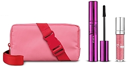 Набір - Pupa Vamp! Lash Extender Mascara & Miss Pupa Gloss (mascara/14ml + lip/gloss/5ml + bag) — фото N1