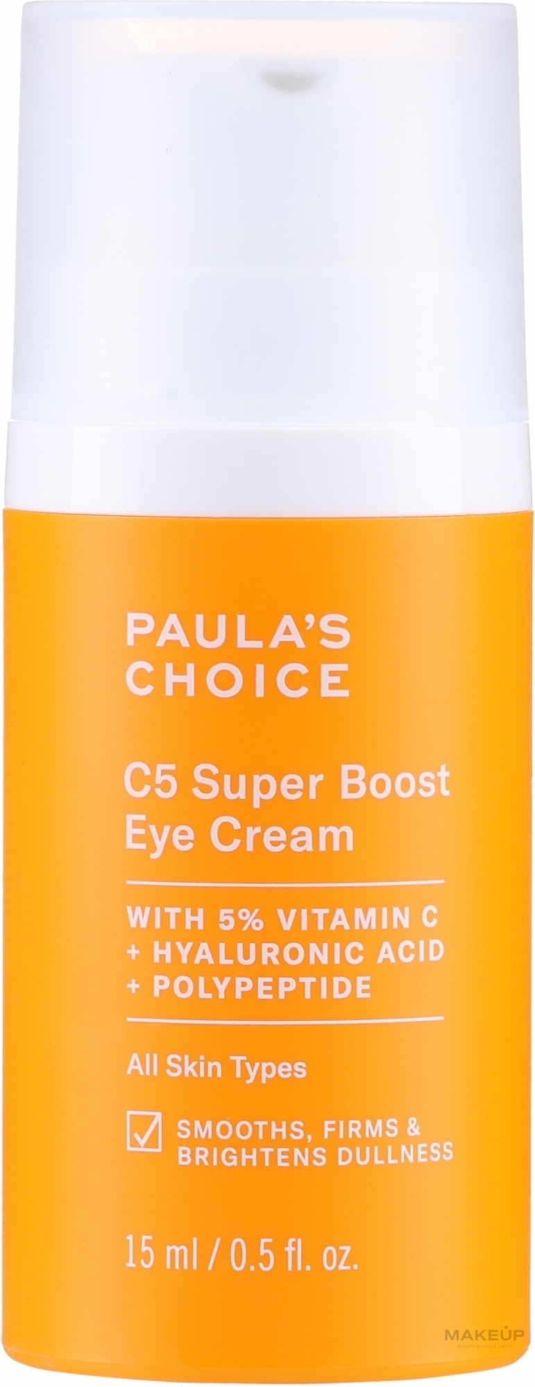 Концентрований крем для очей із вітаміном С - Paula's Choice C5 Super Boost Eye Cream — фото 15ml