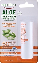 Солнцезащитный стик - Equilibra Aloe Line Sun Protection Stick SPF 50 — фото N2