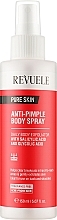 Духи, Парфюмерия, косметика Спрей для тела против прыщей - Revuele Pure Skin Anti-Pimple Body Spray