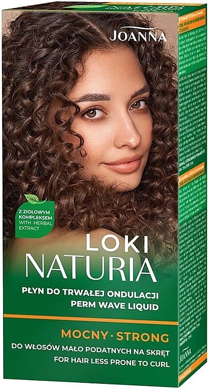 Жидкость для перманентной завивки волос - Joanna Naturia Loki Strong — фото N1