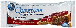 Парфумерія, косметика Протеїновий батончик "Арахісове масло та желе" - Quest Nutrition Protein Bar Peanut Butter & Jelly