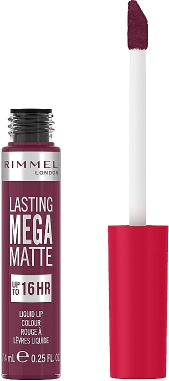Жидкая матовая помада для губ - Rimmel Lasting Mega Matte Liquid Lip Colour — фото N2