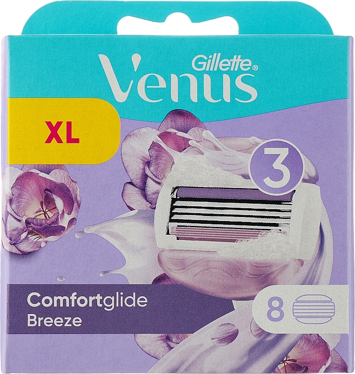 УЦЕНКА Сменные кассеты для бритья, 8 шт. - Gillette Venus Breeze * — фото N8