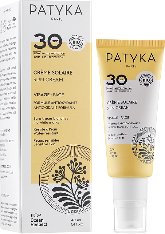 Солнцезащитный крем для лица - Patyka Face Sun Cream SPF30 — фото N2