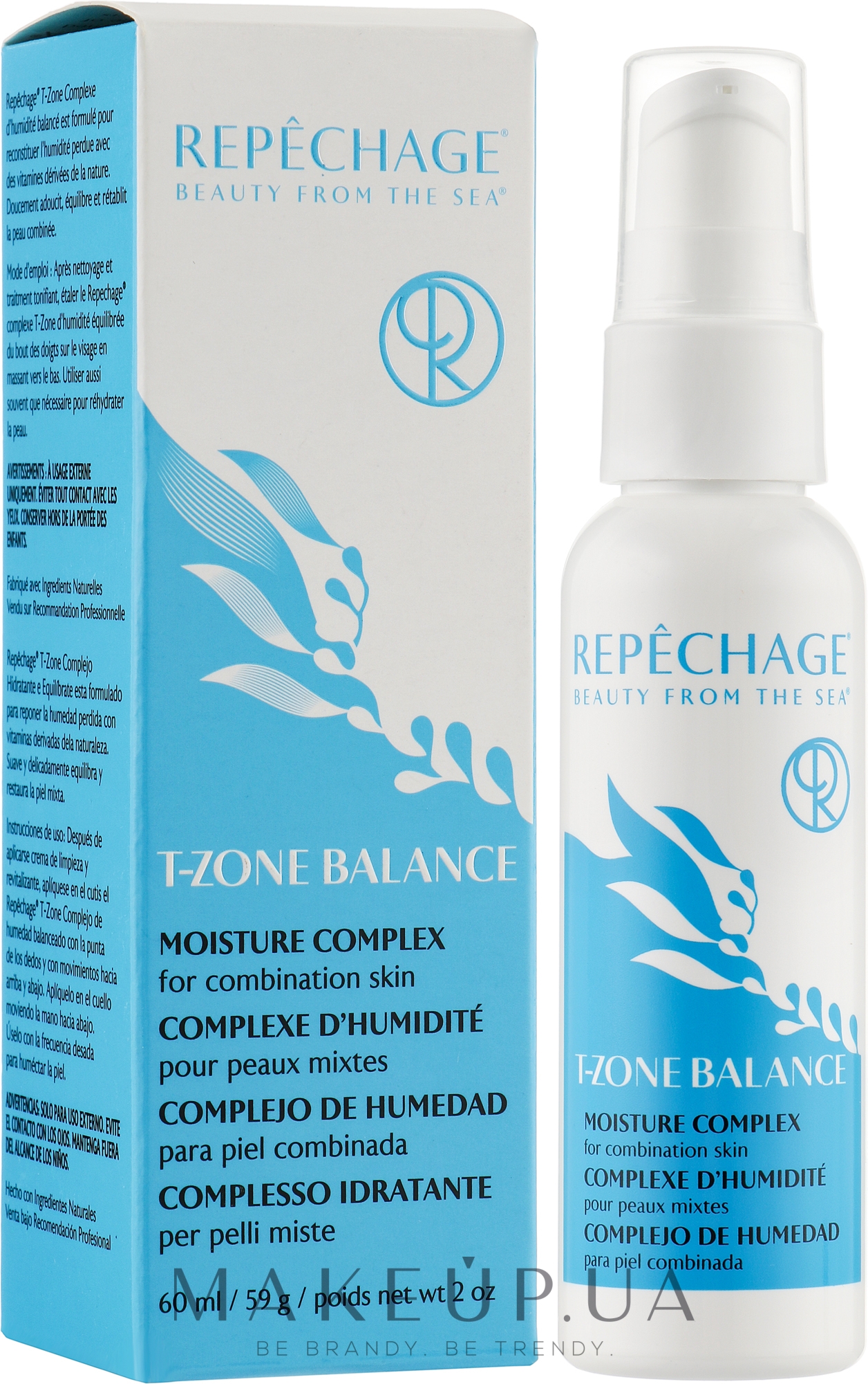 Крем для обличчя - Repechage T-Zone Balance Moisture Complex — фото 60ml
